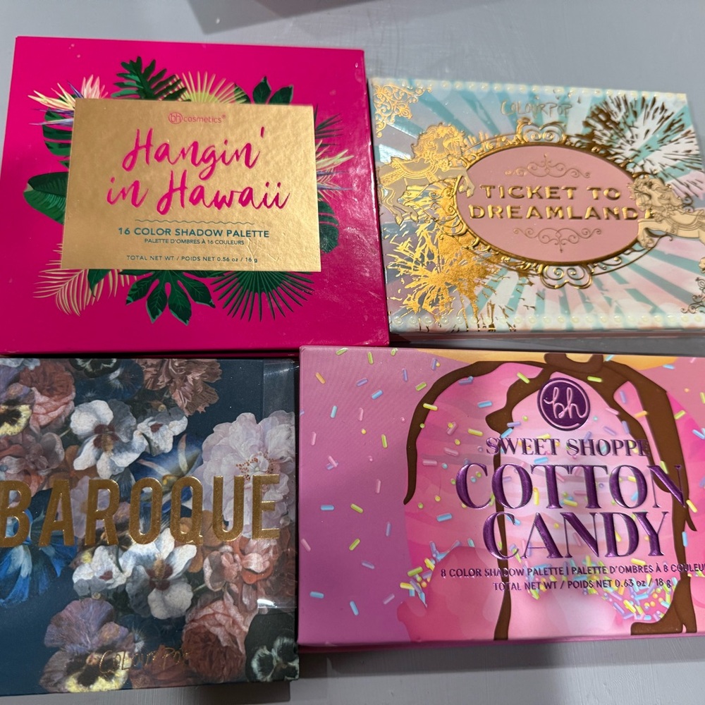 Colourpop Eyeshadow Palette Set - Vibrant Collection